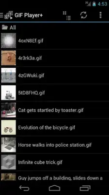 GifPlayer+ android App screenshot 0