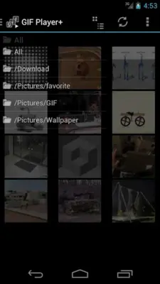 GifPlayer+ android App screenshot 1
